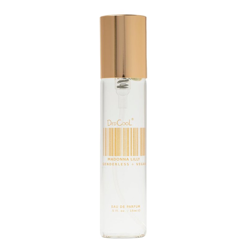 DedCool Eau de Parfum | Madonna Lily | Black Pepper, Sandalwood & Bergamot | Clean Unisex Fragrance | Non-Toxic, Vegan | Travel Size Perfume, 15 mL