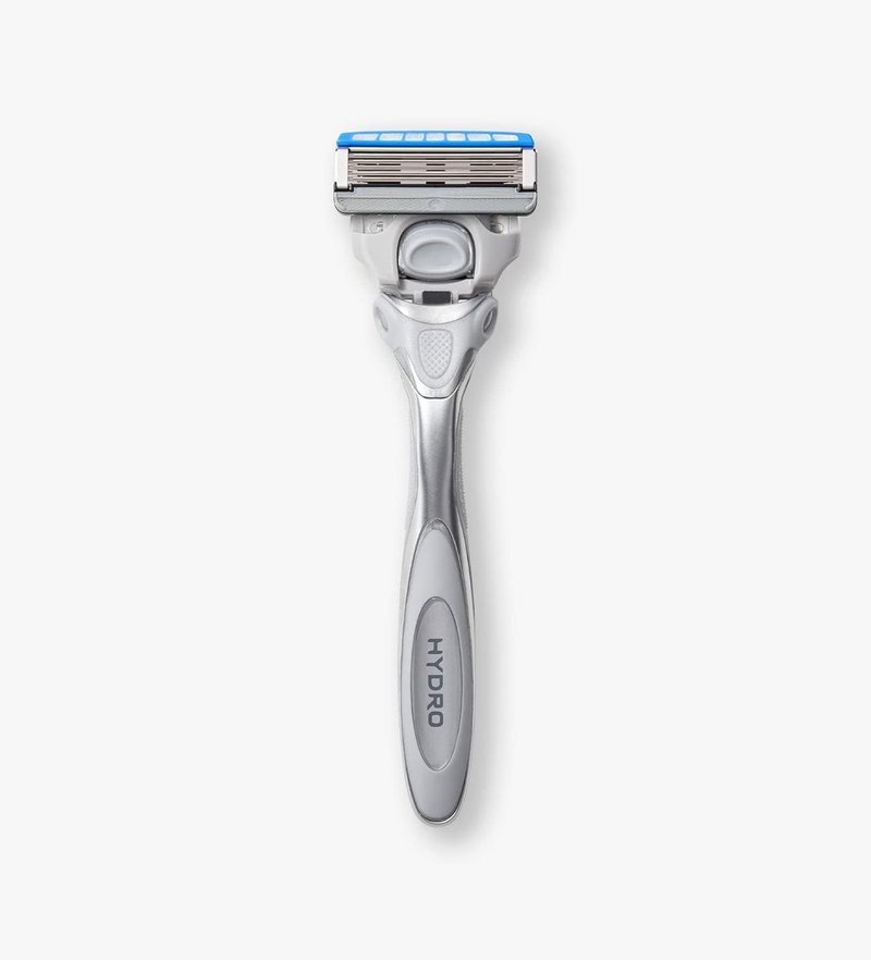 Schick Hydro 5-Blade Razor Kit - Men's Dry Skin Razor Handle with 2 Refill Blades, 1 Count