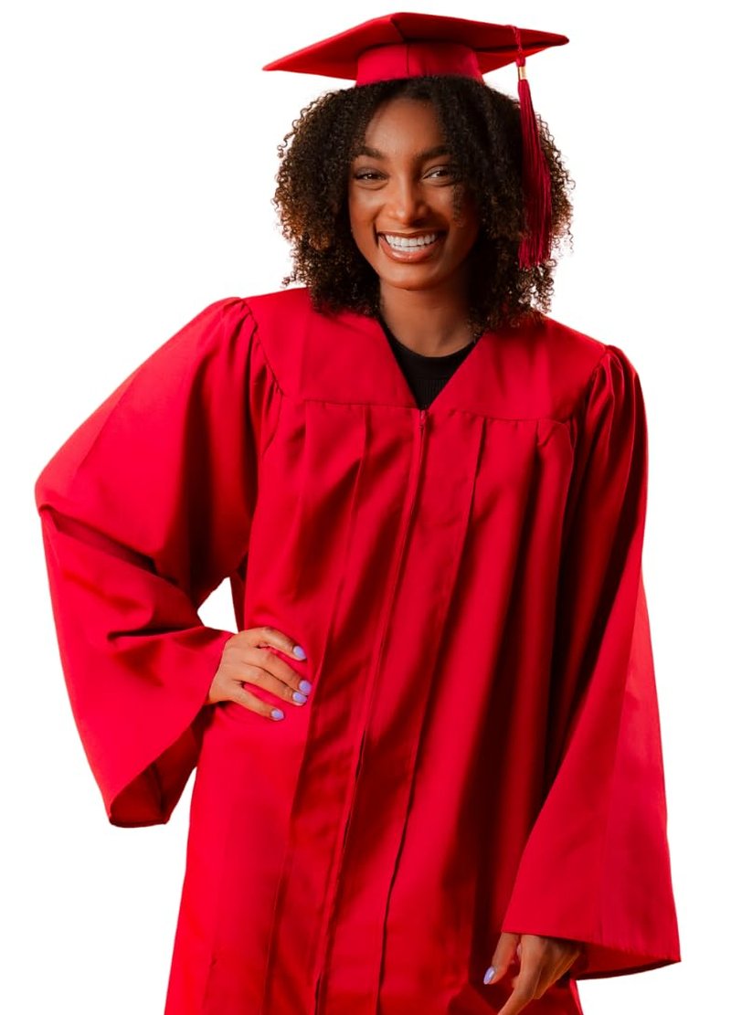Grad Cap Remix | Original Graduation Cap Headband - Secure Your Cap & Maintain Natural Hair - Black & Clear Included