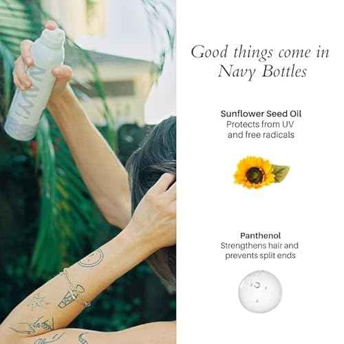 NAVY Hair Care Dry Texture Spray & Swell Thickening Cream | Add Volume and Thickness for Fuller Looking Hair | 7 oz + 4 oz