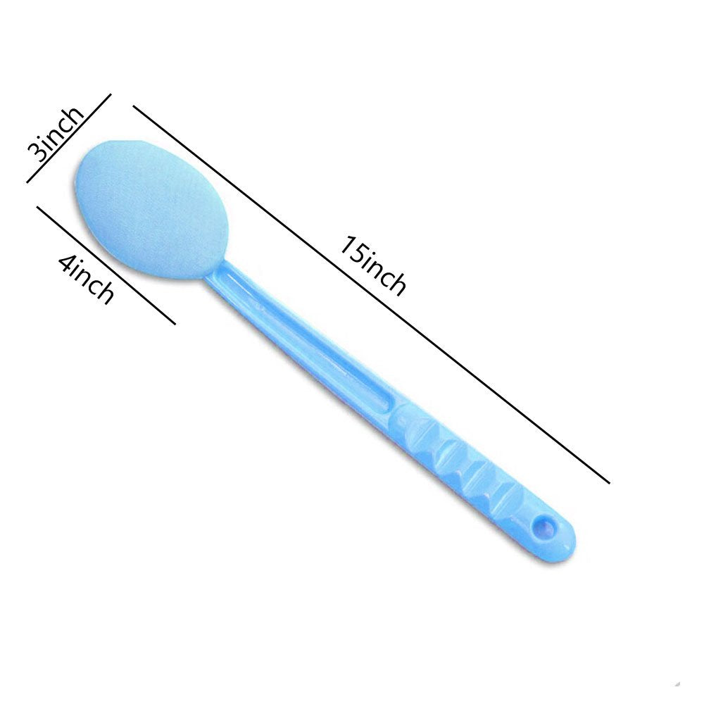 Eyxformula Easy Lotion Applicator for Back – Long Handle Cream Applicators Wand with 2 Pads, Tool to Apply Sunscreen, Self Tanner on Back, Body & Feet, Lotion Stick Brush Gift for Women, Men, Elderly