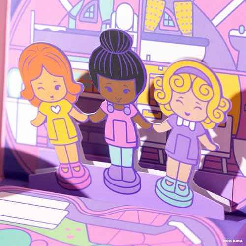 essence | Polly Pocket¢â Eyeshadow Palette | 9 Pigmented Matte & Shimmer Shades | Playful Pop-Up Design | (01 | Take Me To Pollyville!)