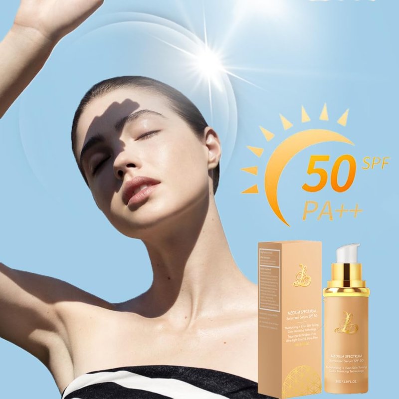 Skiennix Color Changing Foundation | 4-in-1 Hypoallergenic Hydrating Formula with SPF 50 - 1.0 fl oz