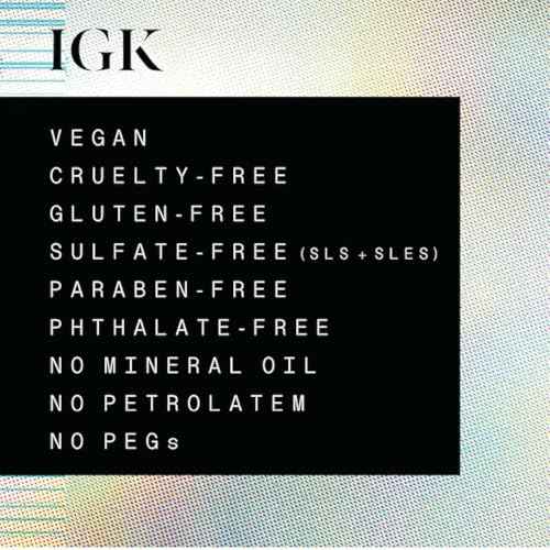 IGK Antisocial Dry Hair Mask | Leave-In Overnight Bond-Building Treatment for Dry Hair & Extensions | Hydrates, Repairs & Softens | 5oz (Pack of 2) New and Improved Scent