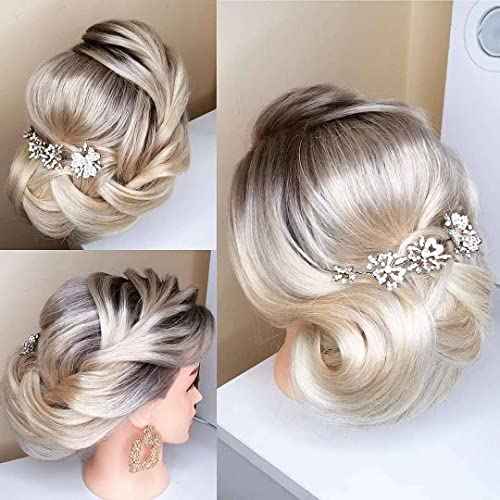 GEX 100% Human Hair Mannequin Head Blonde Training Practice Head for Styling Dying Cutting 613#Blonde (20¡±)