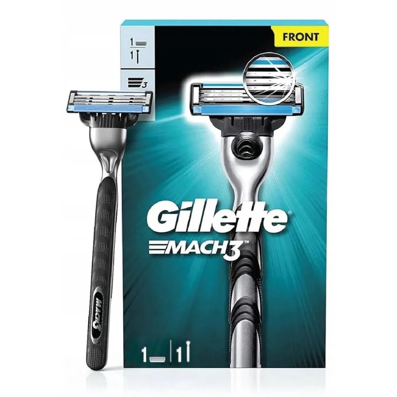 MACH 3 - Handle w/1 Cartridge & Turbo REFILLABLE Razor