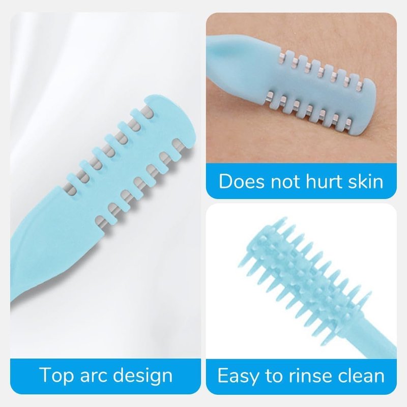 Lyngvio Upgraded Nasal Hair Cutter, 2026 New Double Sided Nose Hair Knife for Men Women, Portable 2 in 1 Nose Hair Remover 360° Rotating Nasal Grooming Tool (Black, 3pcs)