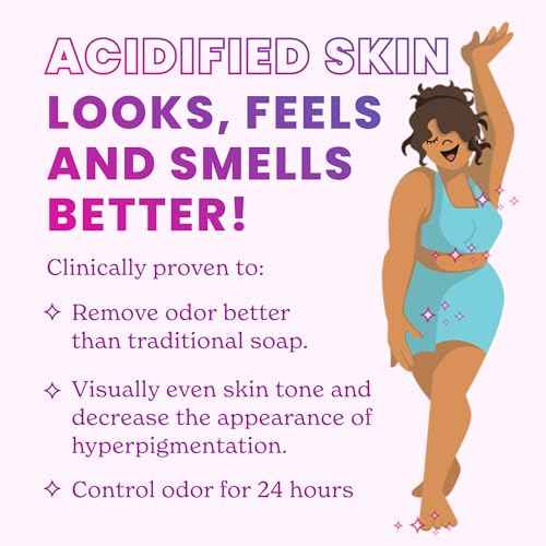 Lume Acidified Body Wash - 24 Hour Odor Control - Removes Odor Better than Soap - Moisturizing Formula - Formulated Without SLS or Parabens - OB/GYN Developed - 8.5 ounce (Peony Rose)