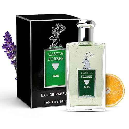 Castle Forbes 1445 Fragrance for Men, 100ml | Light & Timeless Cologne Scent w/Essential Oils | Distinctly British, Paraben-Free, Cruelty-Free, Sophisticated Grooming Essentials