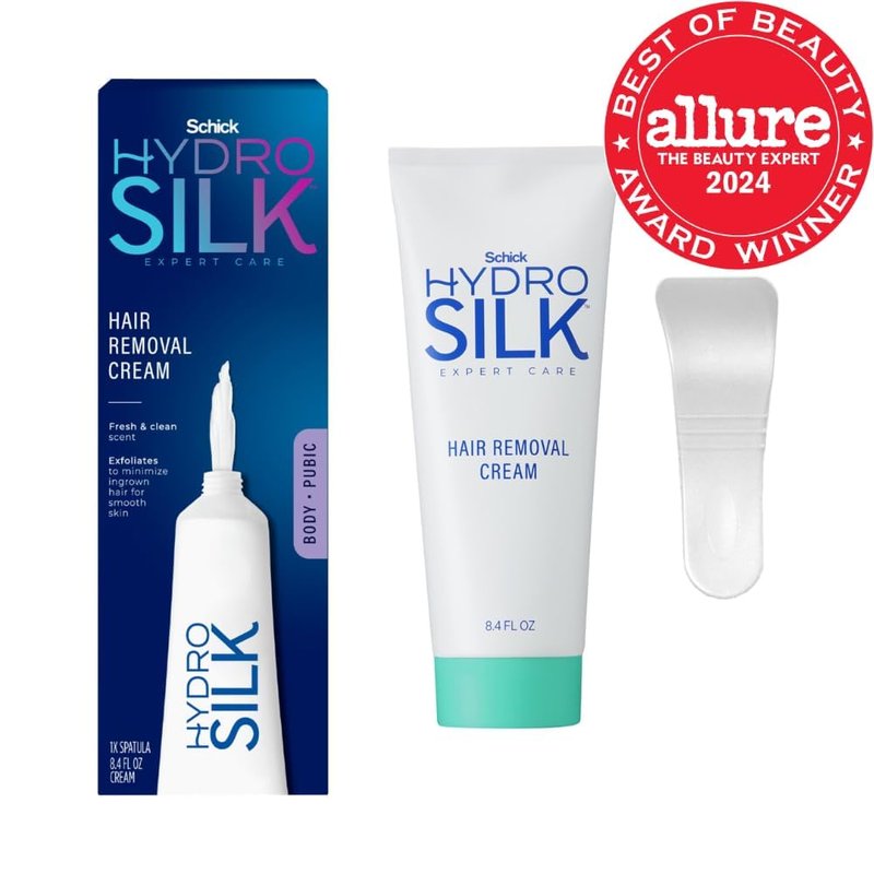 Schick Hydro Silk Depilatory Cream - Smooth Skin for Body & Bikini Area | 6 oz