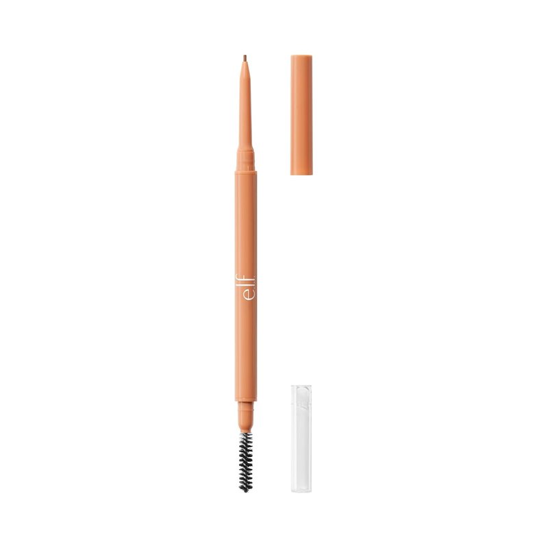e.l.f. Micro-Fine Brow Pencil - Waterproof Brow Color & Spoolie for Natural Feathered Finish | Vegan, Auburn