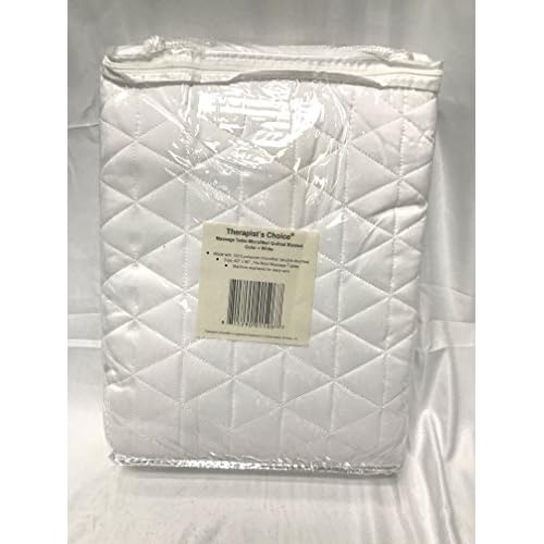 Therapist's Choice¢ç Microfiber Quilted Blanket for Massage Tables, 60" x 90" (White)