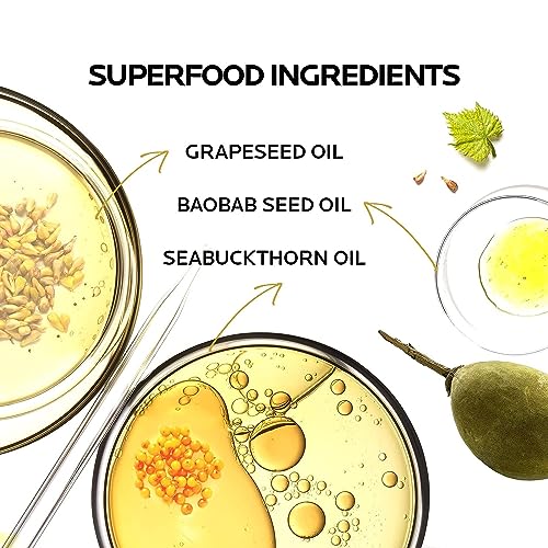 ZealSea Superfood Antioxidant Face Oil: Facial Oil with Antioxidant Rich Plant-Based Oils Hydrating and Smooth Dry Skin Care Gua Sha Massage Skin Therapy Oil for Women Men, 1 Fl Oz (Pack of 2)