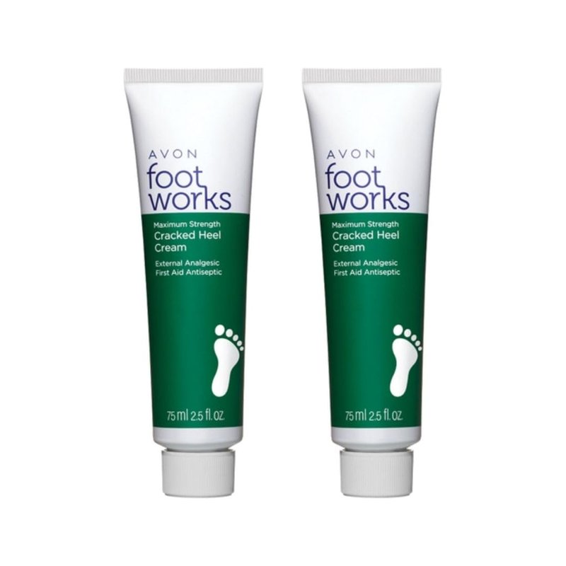 2 Foot Works Healthy Maximum Strength Cracked Heel Creams