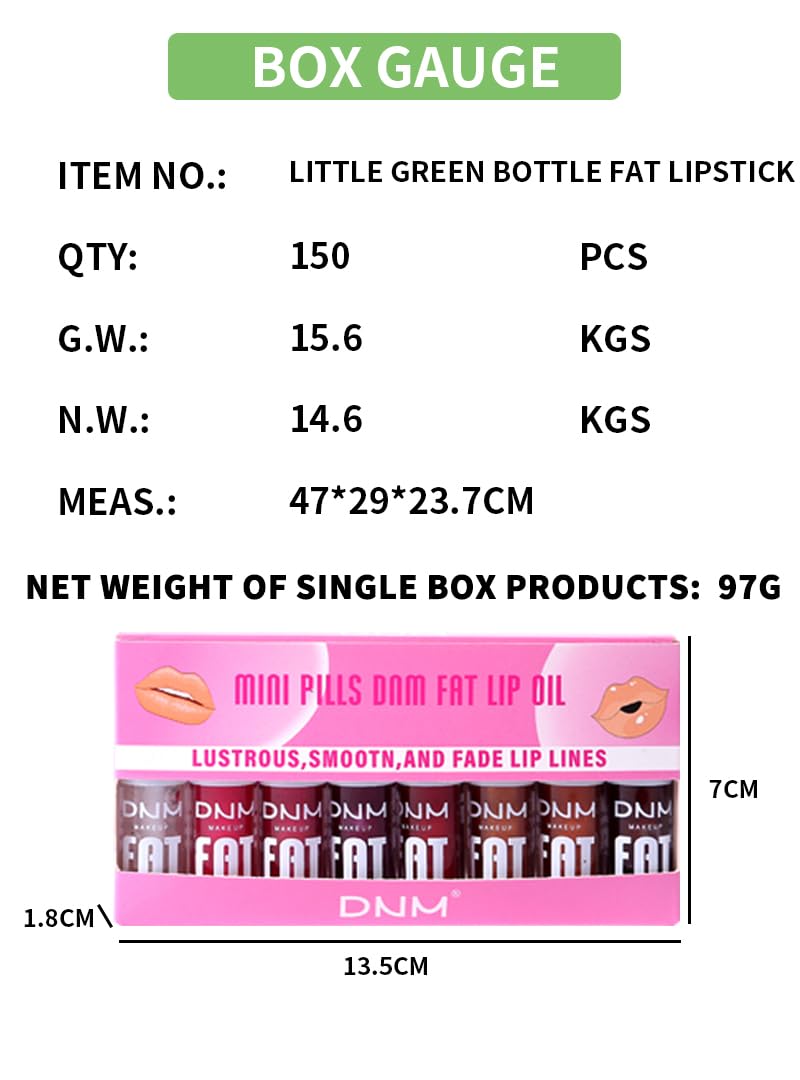 Hydrating Lip Oil Gloss Set - 8pcs Non-Sticky Moisturizing Tinted Plumping Butter | Long-Lasting Glossy Finish for Women & Teens