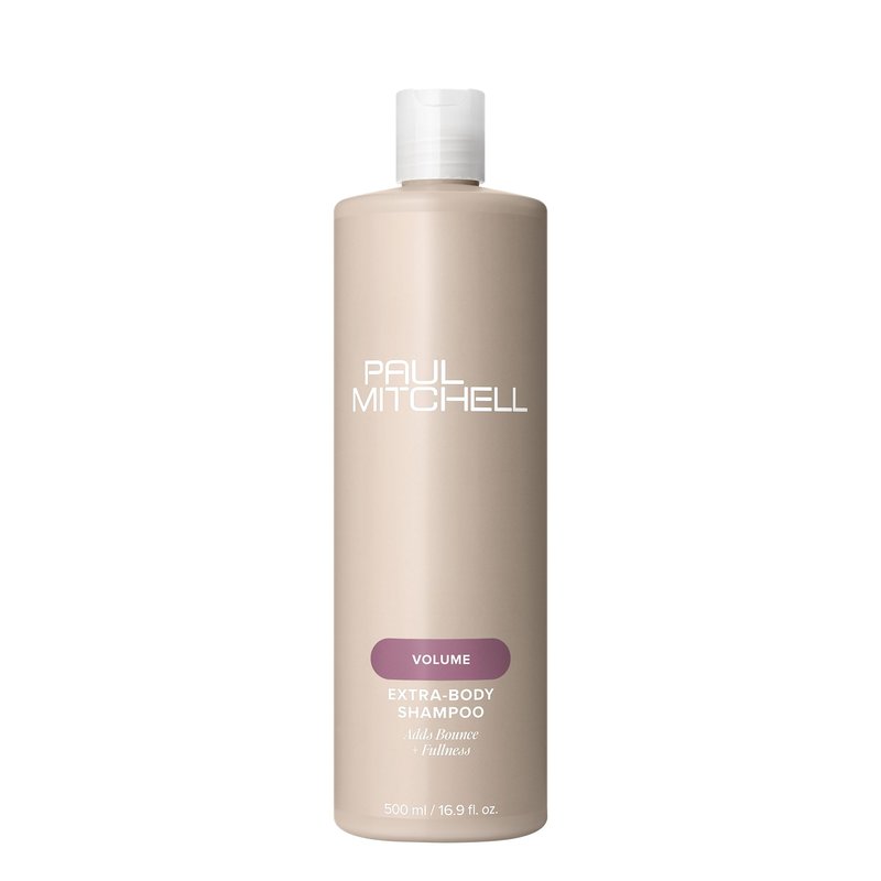 Paul Mitchell Extra-Body Shampoo, Adds Bounce + Fullness, For Fine Hair, 16.9 fl oz