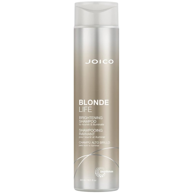 Joico Blonde Life Brightening Shampoo - Sulfate-Free Formula for Soft, Smooth Blonde Hair with Monoi & Tamanu Oil