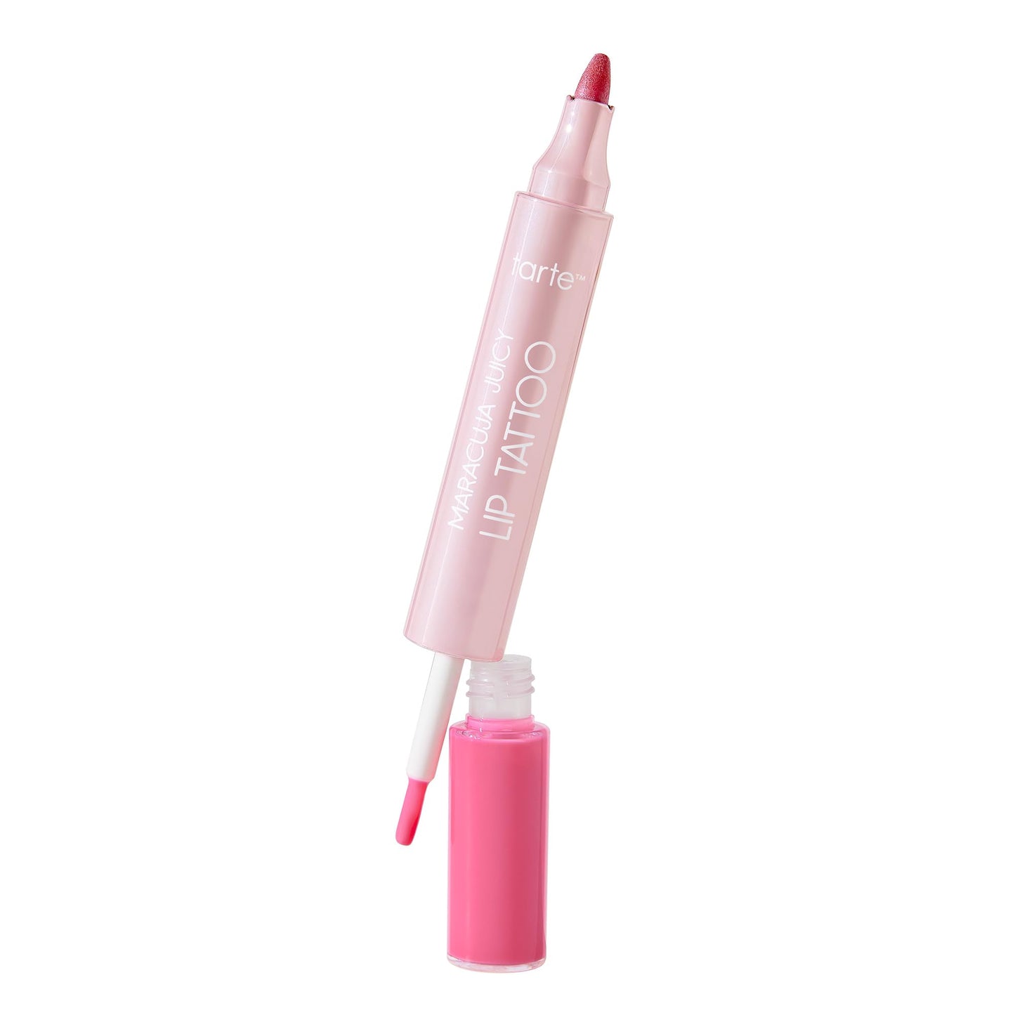 tarte maracuja juicy lip tattoo – Transfer Proof Lip Stain Tint & Nourishing Gloss Combo, 2 in 1 Lipgloss Makeup with Hyaluronic Acid and Vitamin E, Vegan & Cruelty-Free, full size, lotus