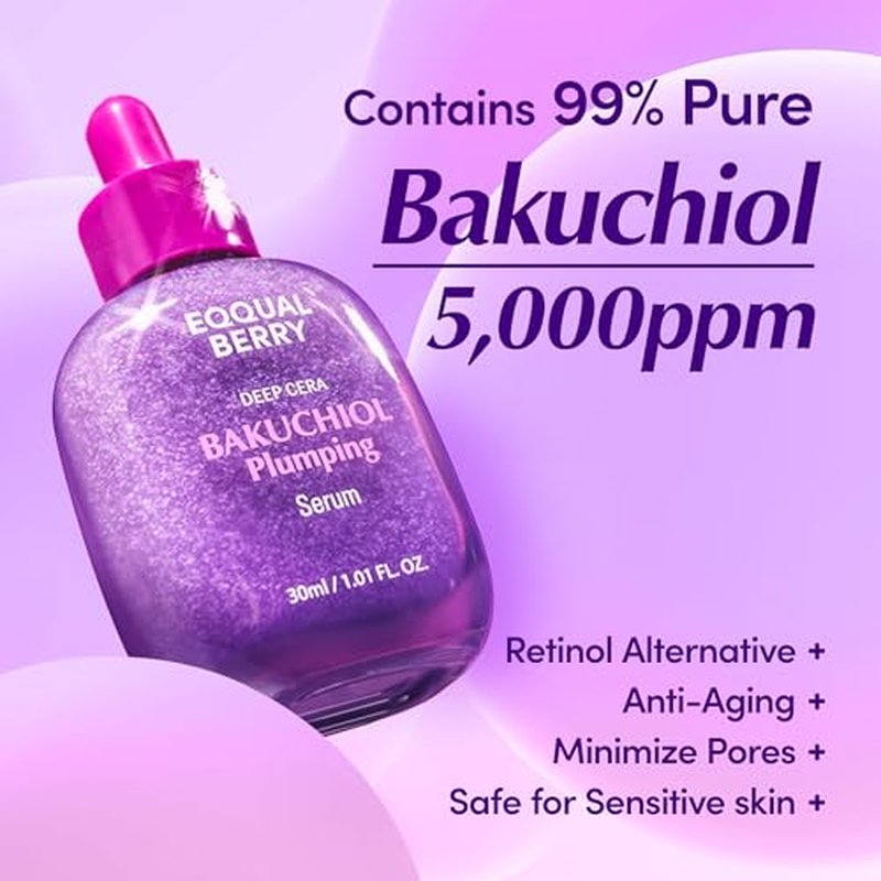 Regine Switzerland Bakuchiol & Vitamin C Serum Set - Anti-Aging Duo for Radiant, Firm Skin | Gentle Retinol Alternative