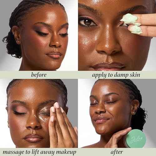 Julep Green Tea Makeup Removing Cleansing Balm ? Gentle Cleanser With Green Tea Extract, Easily Removes Stubborn Makeup, Hydrating & Nourishing, Ideal for All Skin Types, 3.4 fl oz