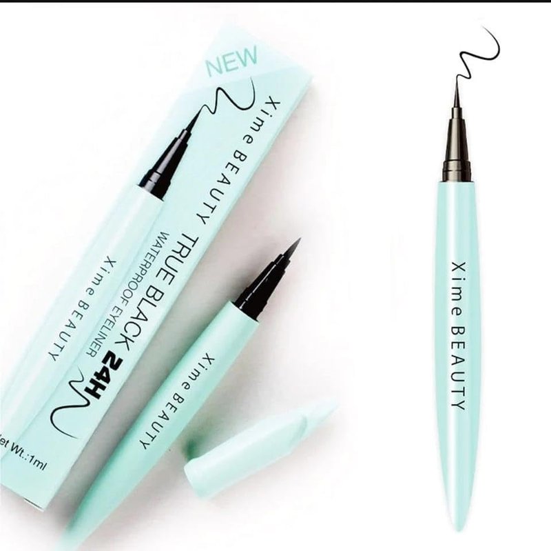 24HR Waterproof Eyeliner in True Black - Long-Lasting Smudge-Proof Formula