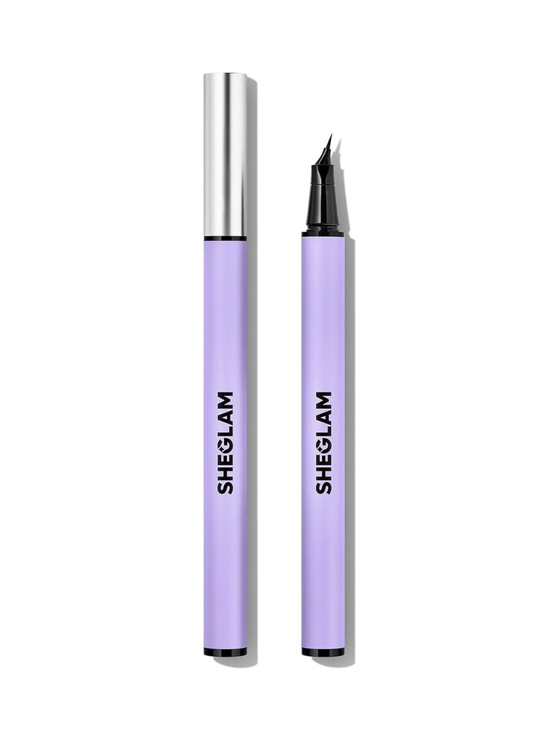 SheGlam Pro-Flex Angled Eyeliner - Precision Application for Stunning Eye Looks