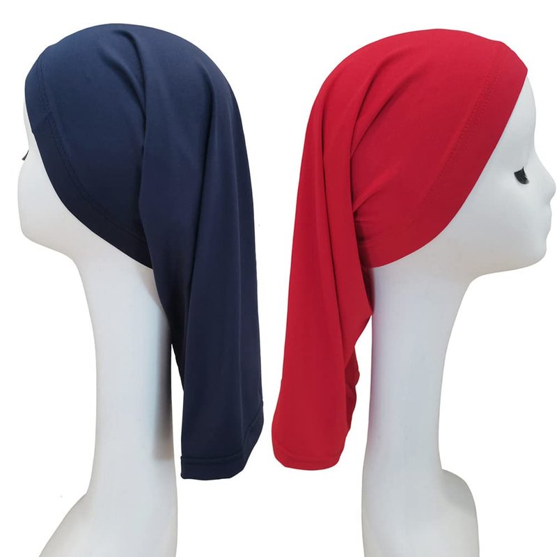 Dreadlocks Tube Socks for Long Dreads Braids Women Men Spandex Sleep Caps Jumbo Twists Hair Covers Shower Caps(Black,Red,Navy Blue)