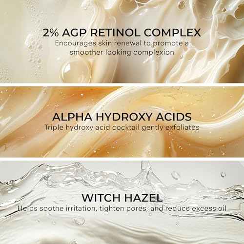 COSMEDIX Define Anti-Aging Face Cream with Hydroxy Acid & Retinol Complex - Age-Defying Facial Moisturizer for Fine Lines, Wrinkles & Uneven Skin - Lightweight PM Facial Treatment for All Skin Type