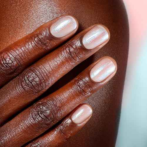 LONDONTOWN Nail Polish/Topper - Chrome Glaze - Enhanced Color Long Lasting Top Nail Coat Gel-free Shine Nail Look, 0.4 oz