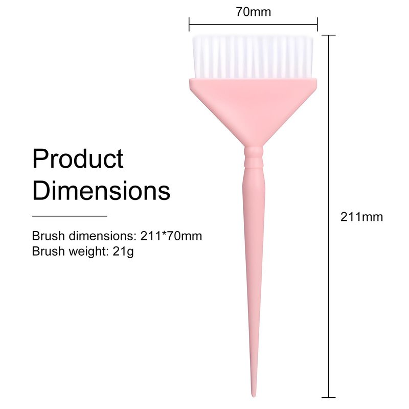 Classic Hair Dye Brush Set: 4 Multi-Use Tint Brushes for Salon-Quality Coloring - Perfect for Highlights, Balayage, and More