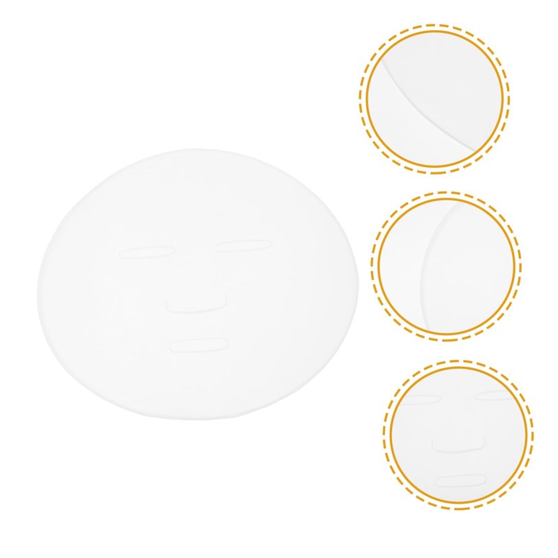 Uonlytech Reusable Silicone Facial Mask Tray 2-Pack for Diy Seaweed and Collagen Masks Makeup Tool 8.85X7.55 Inch for Home and Professional Salon Use