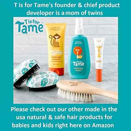 T is for Tame - All-Natural Alcohol-Free Hair Styling Cream & Mist for Kids & Toddlers, 2024 Launch (Cream-Mist-Bundle)