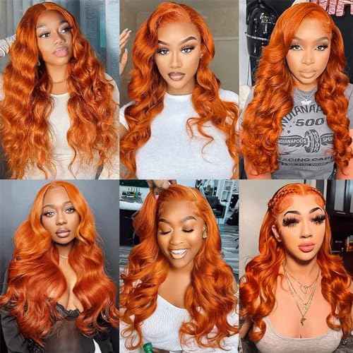 28 30 32 Inch Ginger Bundles Human Hair 350 Body Wave Human Hair Bundles Ginger Orange Bundles Human Hair Ginger Body Wave Bundles Remy Hair Extensions