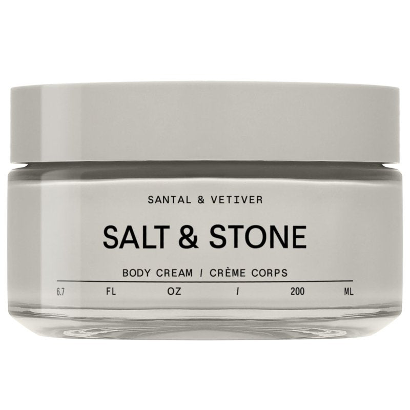 Salt & Stone Body Cream - Hydrating Formula with Seaweed Extracts & Squalane | Deep Hydration & Glow | 6.7 fl oz