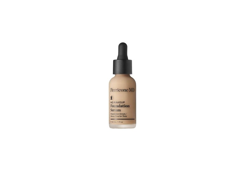 Perricone MD No Makeup Foundation Serum - Semi-Matte Hydrating Liquid Foundation Makeup - Fragrance Free, Vegan, Cruelty-Free - Buildable Medium Coverage for Dark Spots & Uneven Tone, Ivory, 1 fl oz