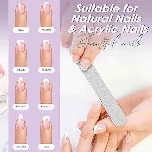 Professional Disposable Zebra Nail Files 100/180 Grit 5" Double Sided Emery Board Manicure Pedicure Tools 100Pcs