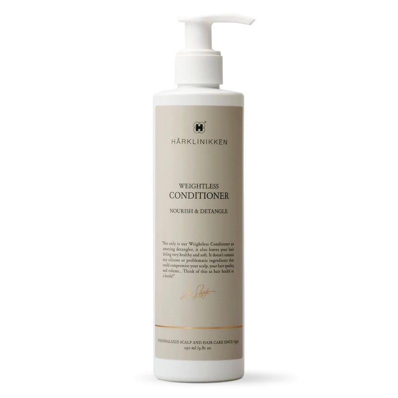 Harklinikken Weightless Conditioner - Nourishes, Detangles & Supports Volume - Buildable Leave-In or Rinse-Out Formula