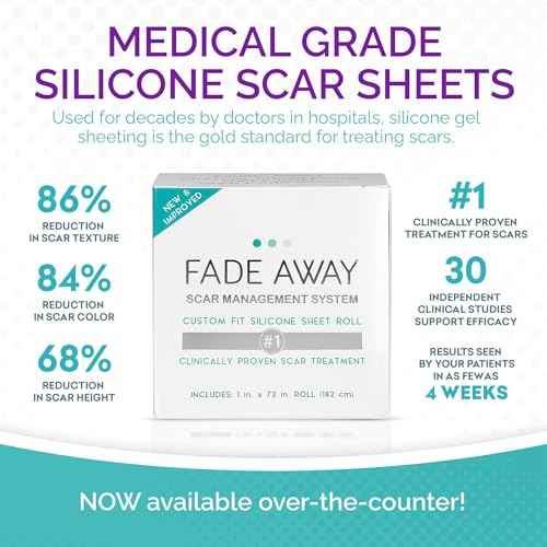 Clinically Proven Silicone Scar Sheets ? Medical Grade Tape for Surgery, C-Section, Keloids & Tummy Tuck Scars