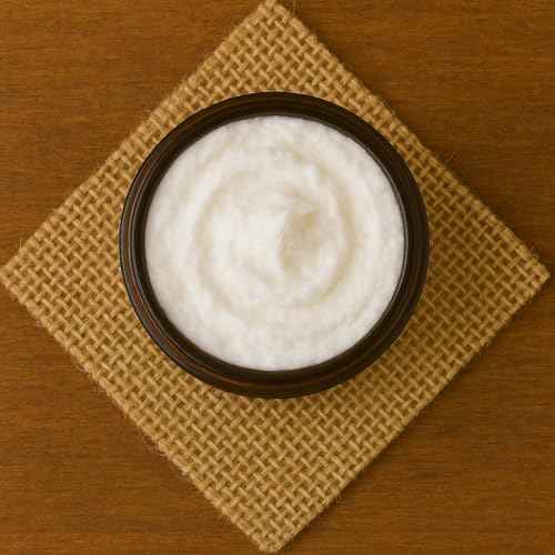100% Grass Fed Grass Finished Whipped Vanilla Beef Tallow Moisturizer/Body Balm for Face, Body, Oily, Dry, Sensitive Skin -Contains Vitamins A, D, E, K -USA Made