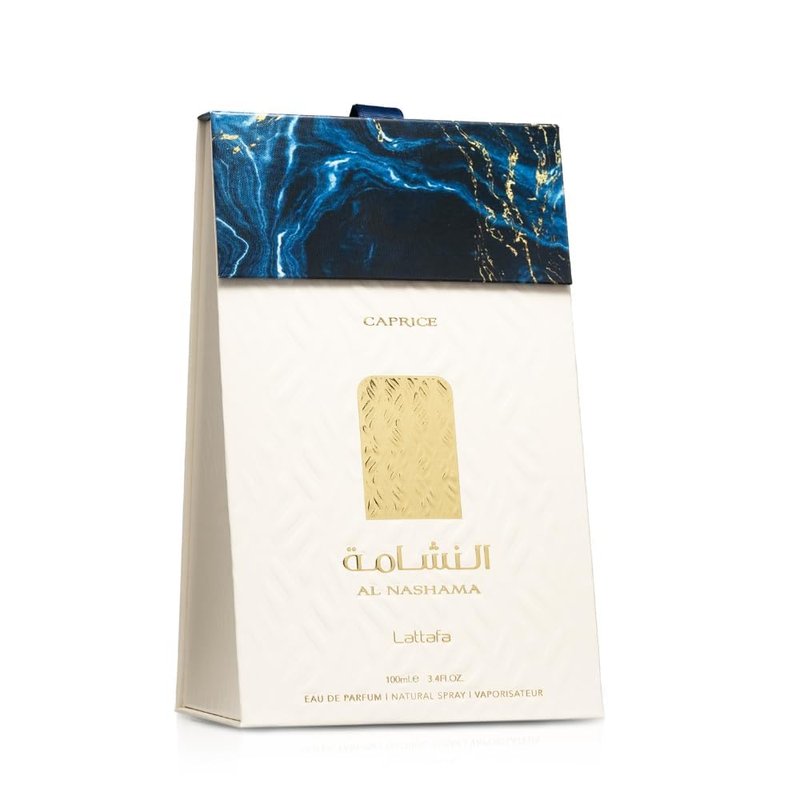Lattafa Al Nashama Caprice Eau de Parfum Spray - Unisex Fragrance, 3.4 Ounce Bottle