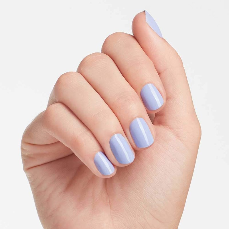 OPI Nail Lacquer You’re Such a BudaPest | Opaque Soft Purple Crème Chip Resistant Nail Polish | Fast Drying, Streak Free
