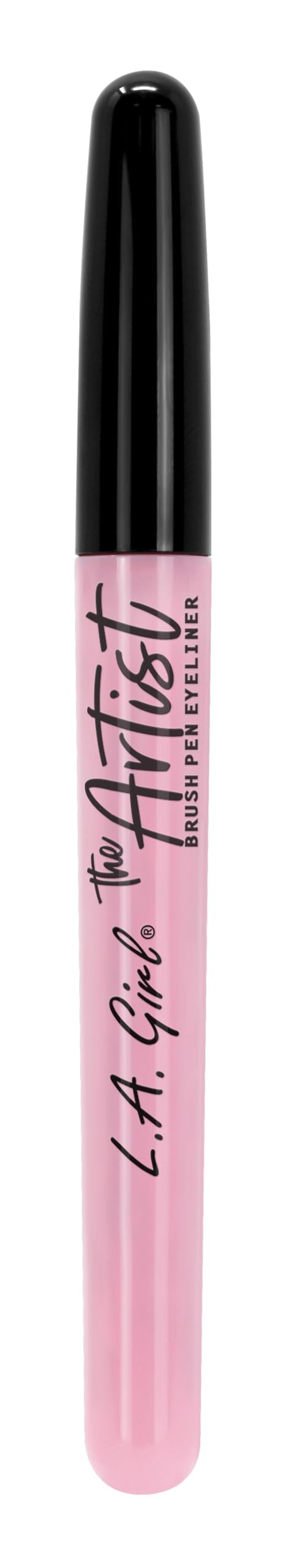 L.A. Girl Artist Brush Pen Eyeliner, Inky Black GLE740