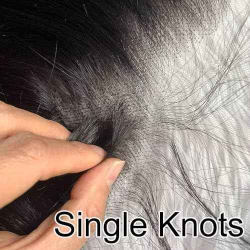 KRN 13x6 Real HD Lace Frontal Body Wave, Ultra-Thin Invisible Lace Human Hair Natural Black 12A Brazilian Virgin Hair Single Knot HD Frontal 13x6 Pre-Plucked with Baby Hair 14 Inch