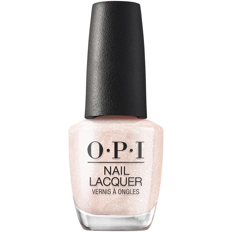OPI Nail Lacquer Gemini and I | Sheer Soft Neutral Shimmer Chip Resistant Nail Polish | Big Zodiac Energy Collection
