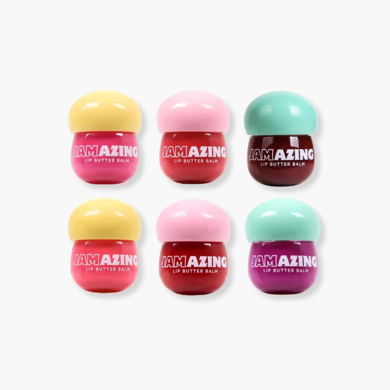Oz Lab Jamazing Lip Butter Balm Cranberry Jam High Shine Tinted Lip Balm Moisturizing Non Sticky Vegan Cruelty Free Hydrating Lip Gloss for Dry Lips Travel Friendly, 0.19 OZ/ 5.5G，Pack of 1