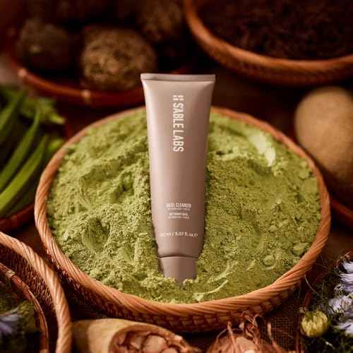 S'ABLE LABS - Qasil Facial Cleanser | Nourish, Cleanse, Soothe, Smooth | Oat Amino Acids, Shea Butter, Squalene, Vitamins E + B | Melanin-Inclusive Skincare (150 mL | 5.07 fl oz)