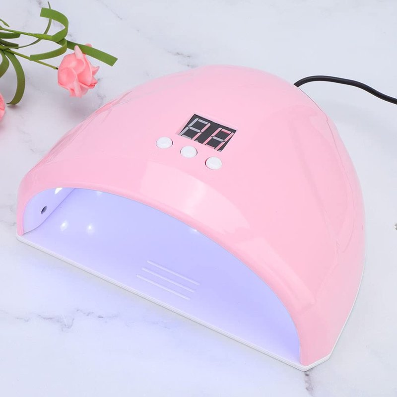 LED Nail Polish Dryer Lamp - 36W Intelligent Quick Drying Curing Machine with Automatic Sensor & LCD Display