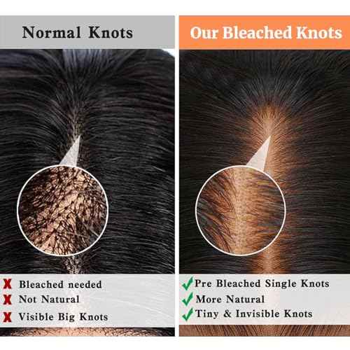 13x4 Full Lace Frontal Wigs Human Hair Ombre Wig 1B/27 HD Lace Front Wigs Pre Plucked 180% Density Body Wave Human Hair Wig Bleached Knots Full Lace Front Wigs for Black Women 18 Inch