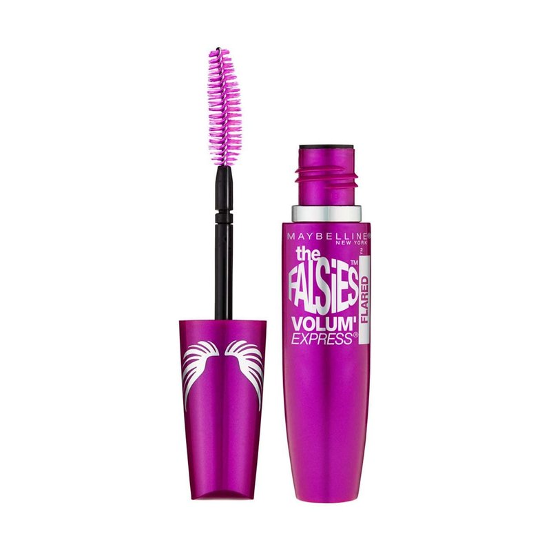 Maybelline New York Volum' Express Falsies Flared Mascara - Blackest Black, 1 Count for Dramatic Volume