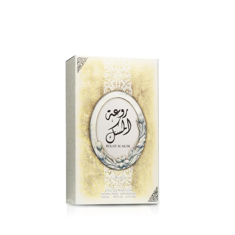 Lattafa Perfumes Rouat Al Musk Eau de Parfum Spray - Unisex Fragrance, 3.40 Ounces | 100 ml